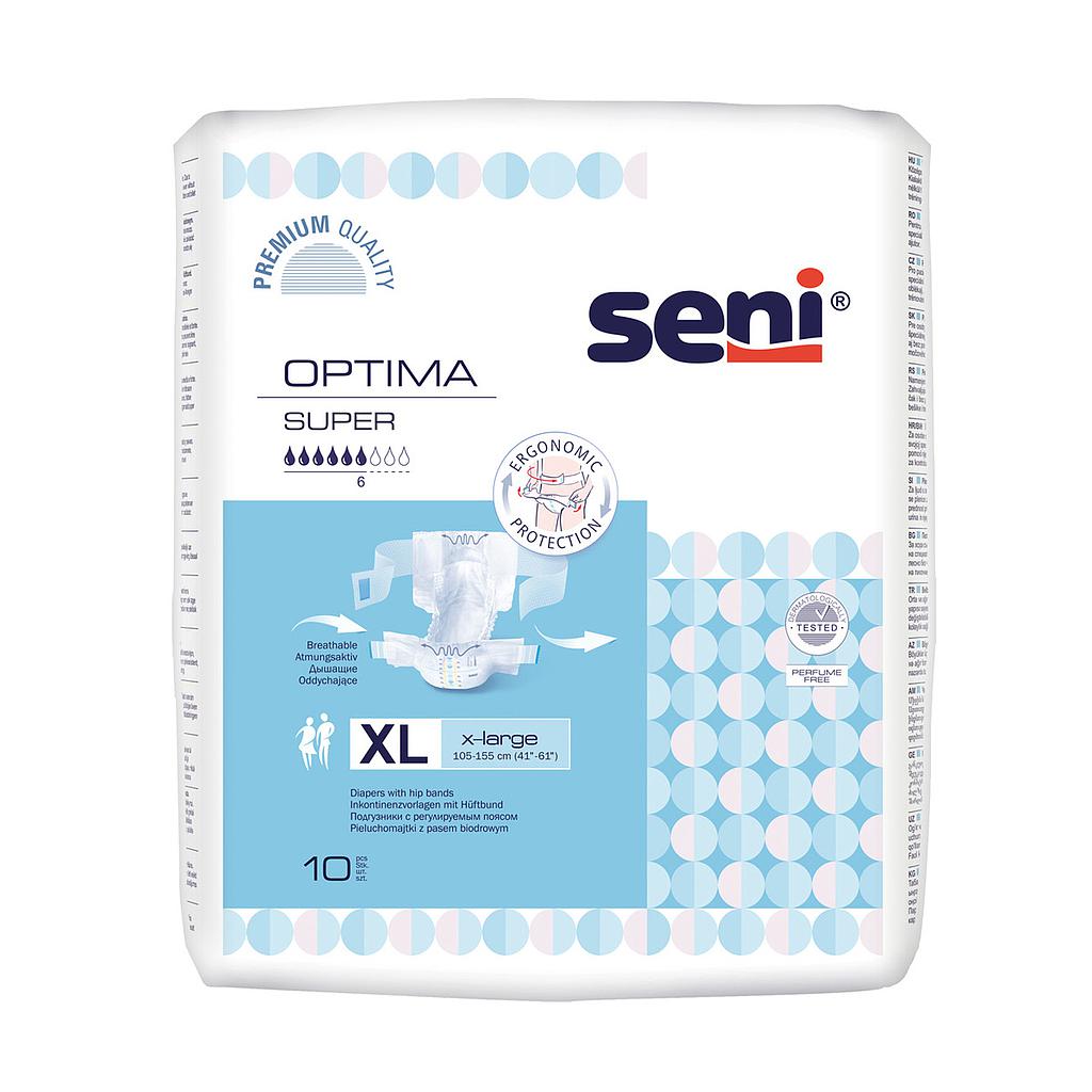 Incontinentieluiers met Seni Optima gordel