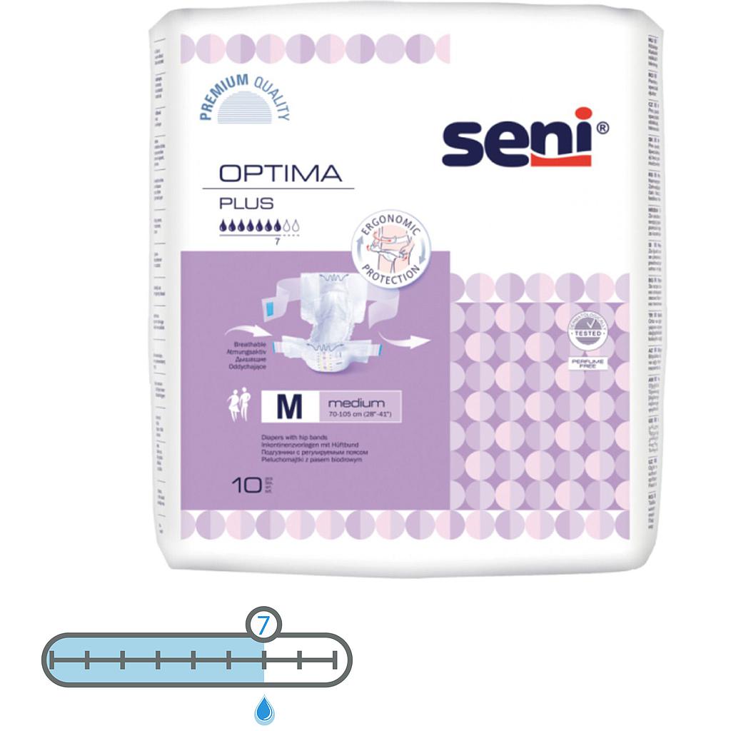 Incontinentieluiers met Seni Optima Plus gordel