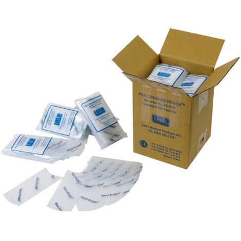 Sachet pour écrase-médicament Silent Knight