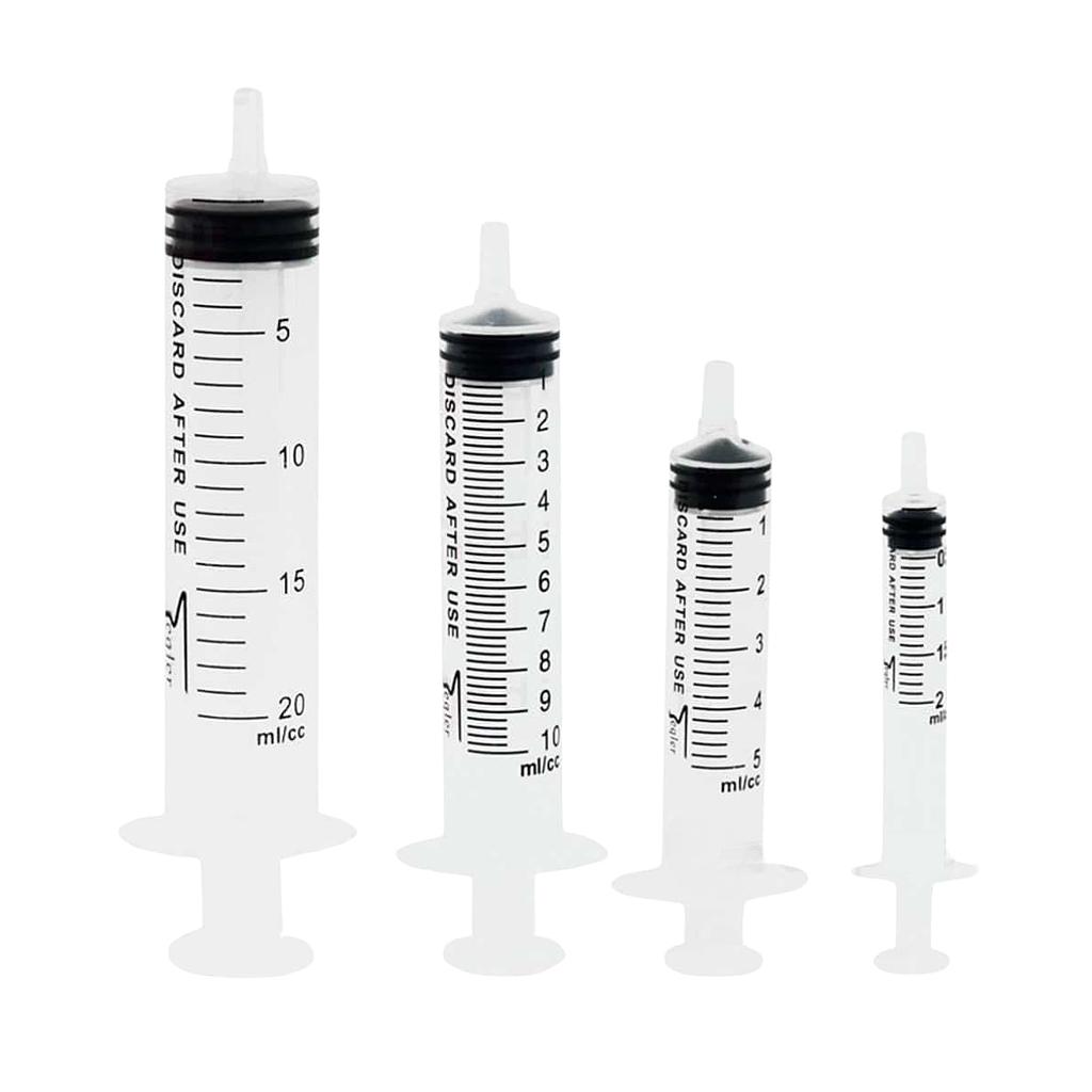 3-delige steriele spuit Teqler