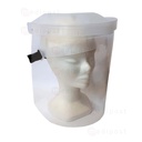 Visière de protection intégrale de laboratoire