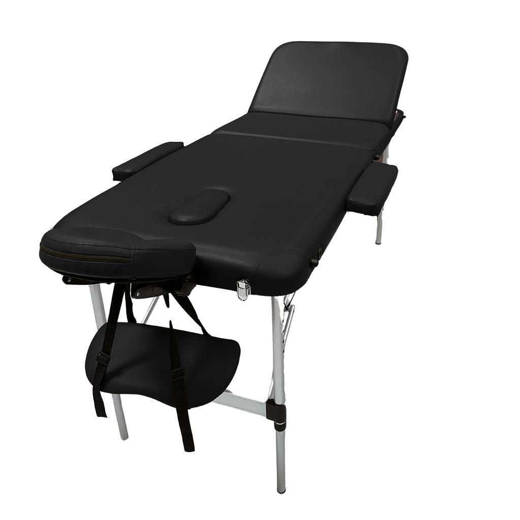 Opvouwbare aluminium massagetafel, 3 delen