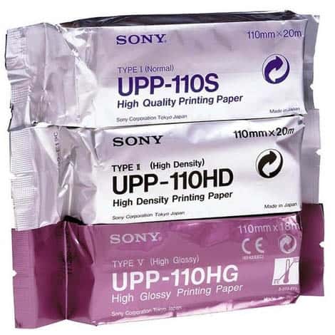 Thermisch papier voor Sony videoprinter