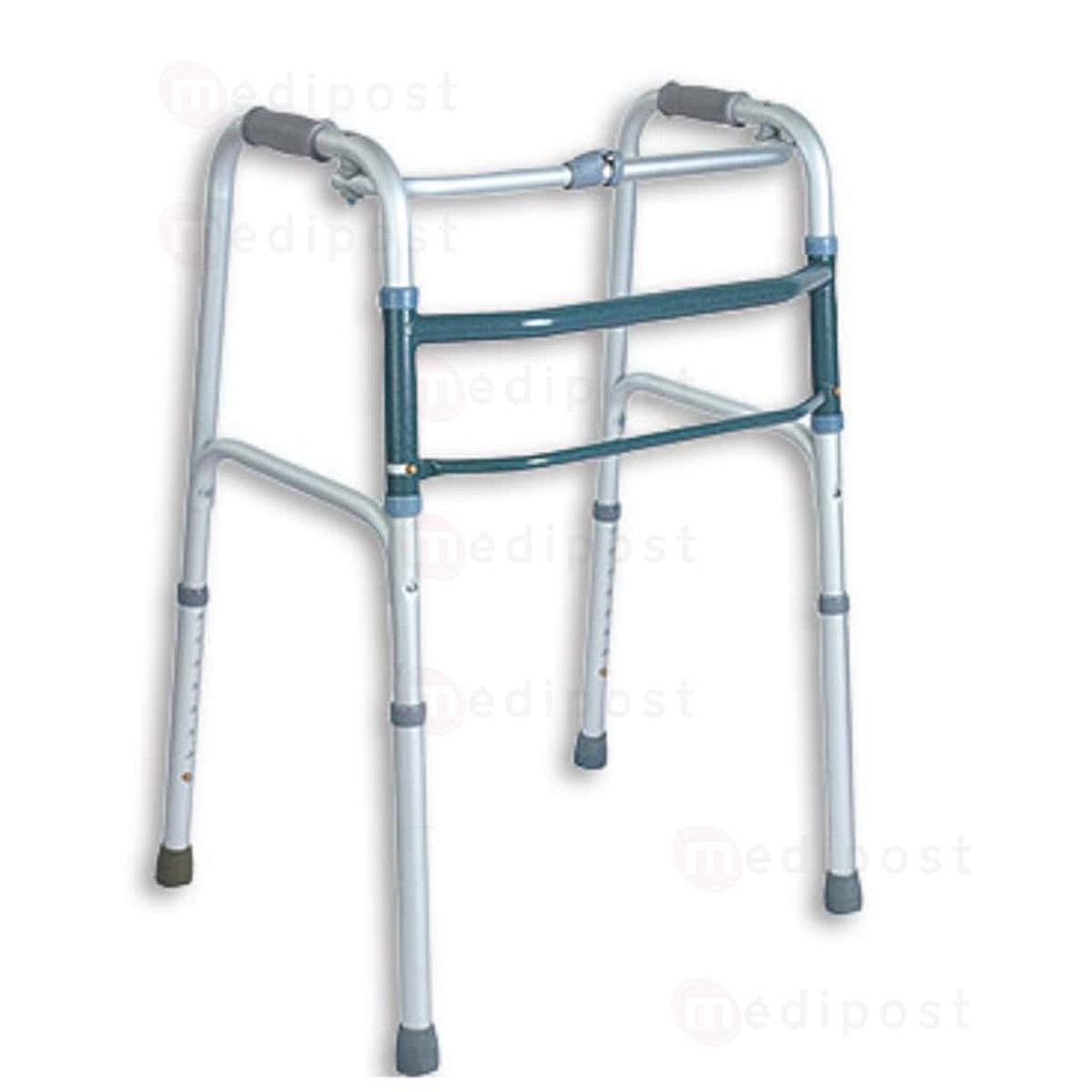 Cadre de marche pliant gris