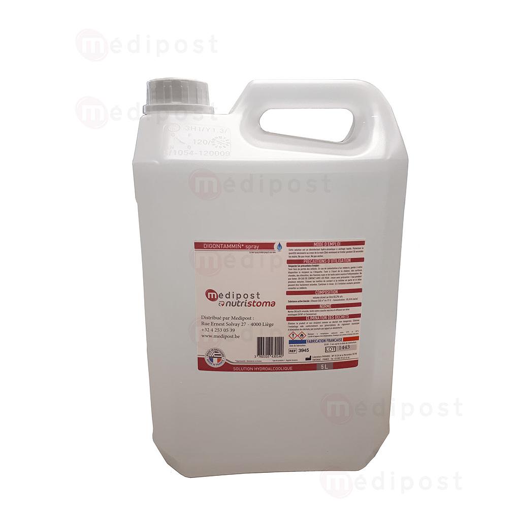 Alcool dénaturé Digontammin 83,3% - 5 litres