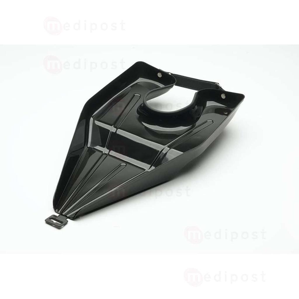 Mobiele haarwasbak zwart