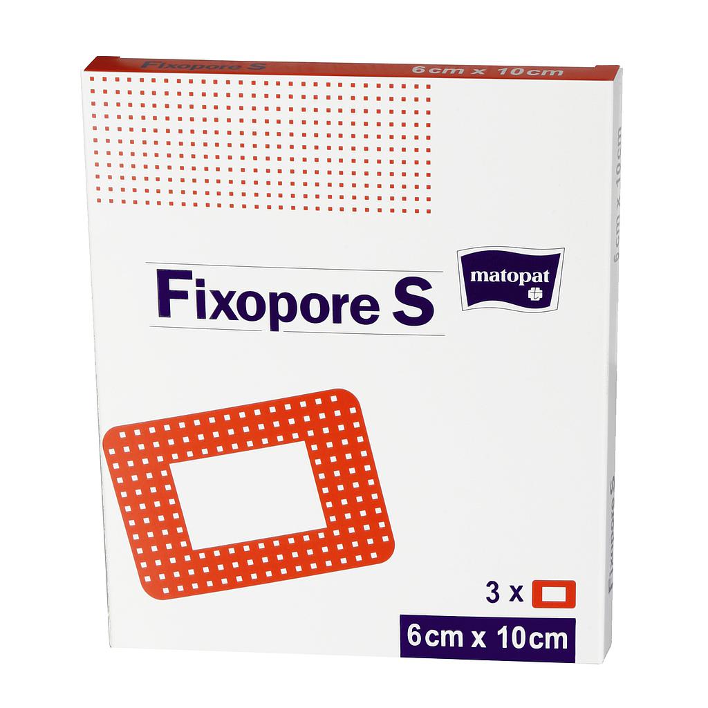 Steriel verband met Fixopore S-kompressen