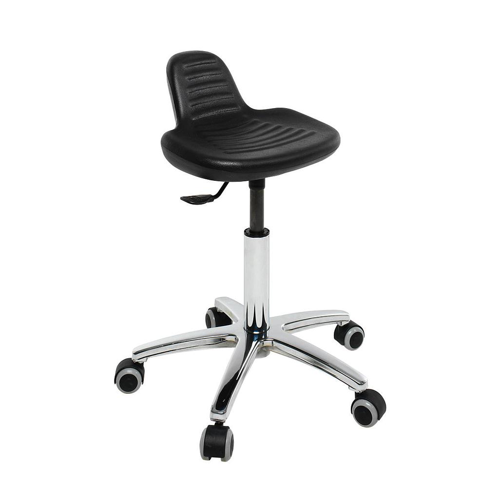Tabouret integral Ecopostural base aluminium