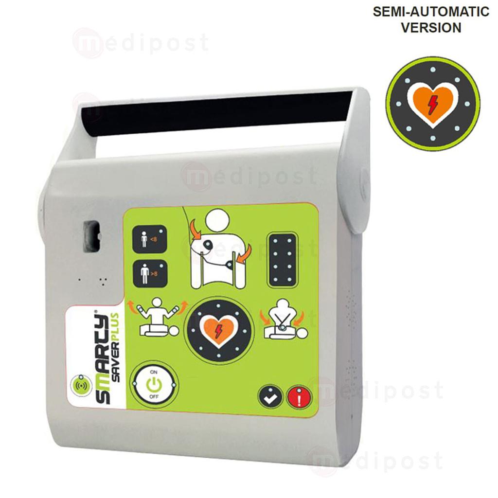 Défibrillateur Smarty Saver Plus semi-automatique - Aide RCP