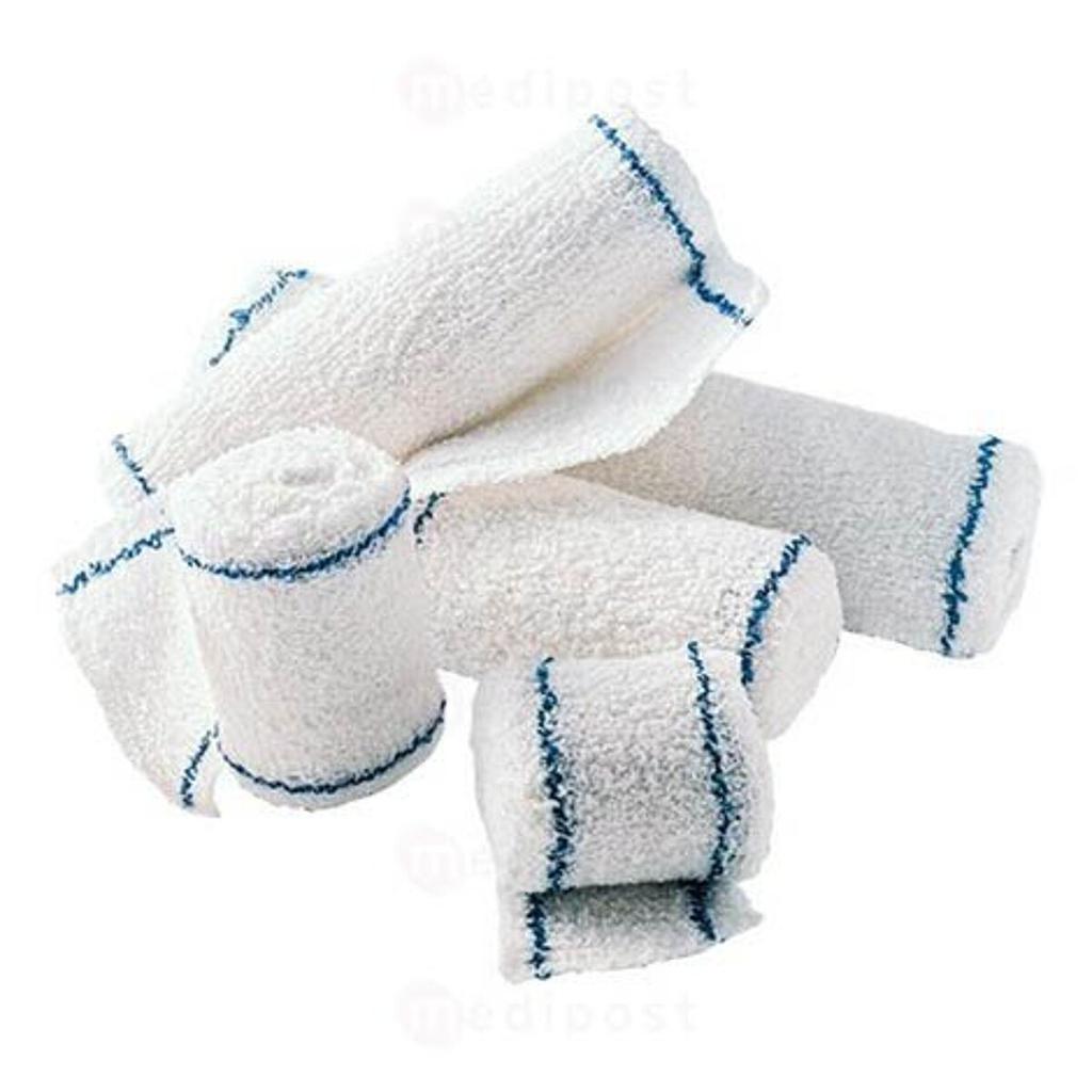 Bande crêpe velpeau Raffin 4m individuelle