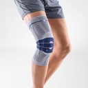 Genouillère Genutrain Silicone Bauerfeind titan bleue