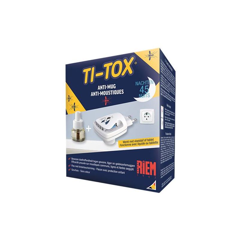 Riem Ti-Tox muggenspray startersset