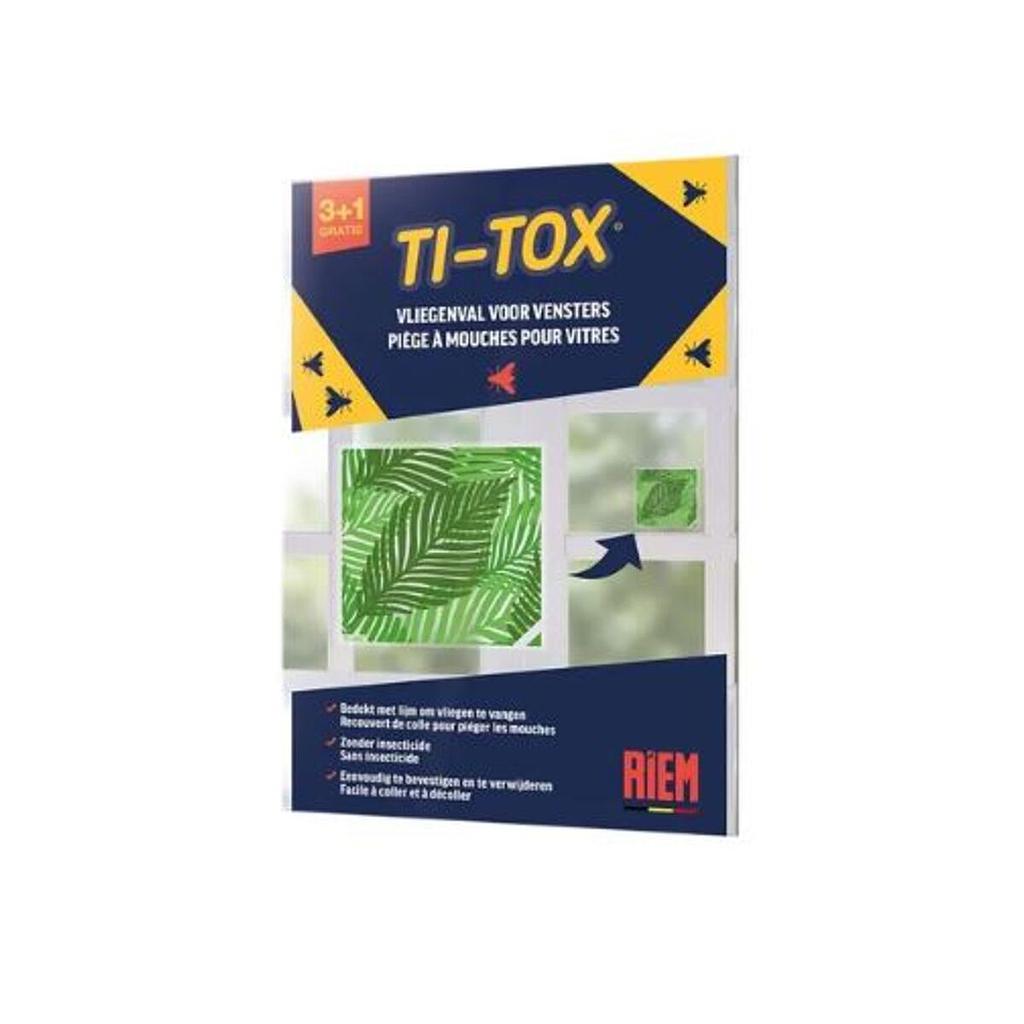 Riem Ti-Tox vliegenval voor ramen - gebladerte