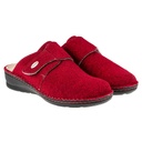 Pantoufles dame Tecnica Gaia en laine - rouge