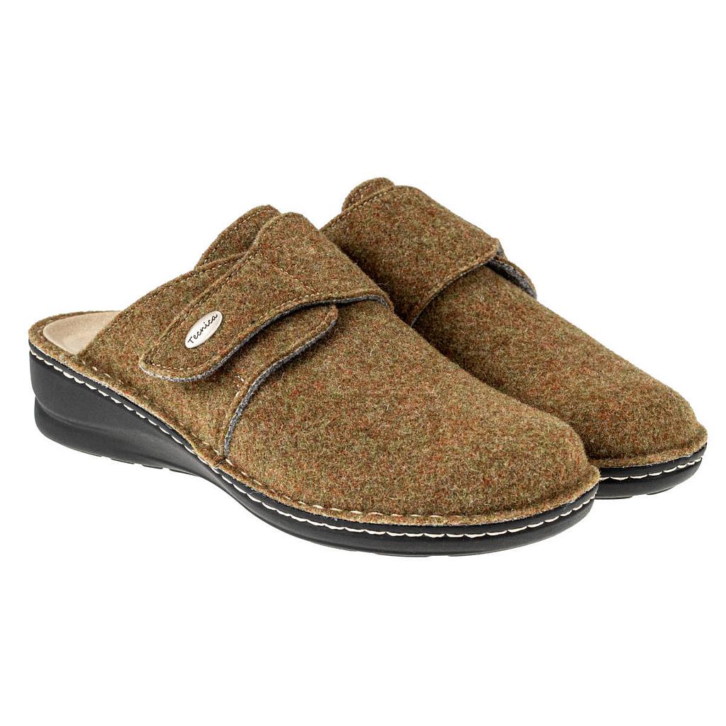 Bruine tecnica Gaia Lana damesschoen