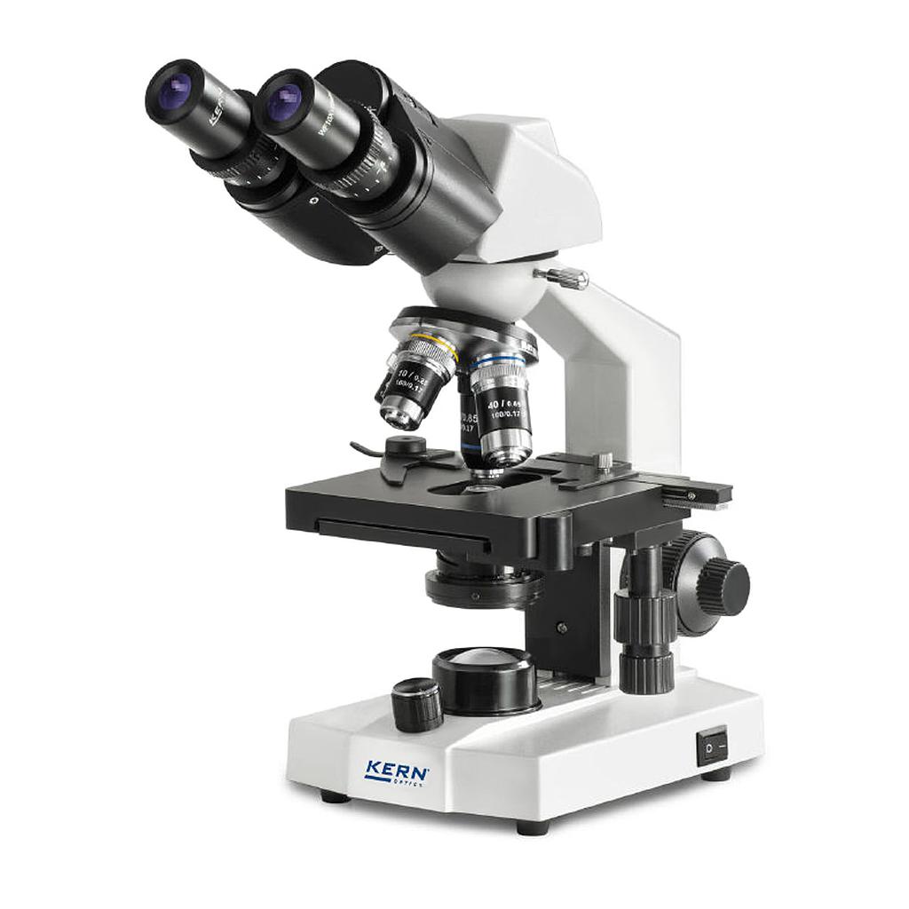 Microscope scolaire Binoculaire à lumière transmise KERN OBS-106