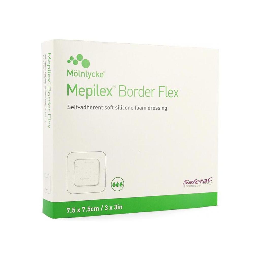 Pansement hydrocellulaire Mepilex Border Flex