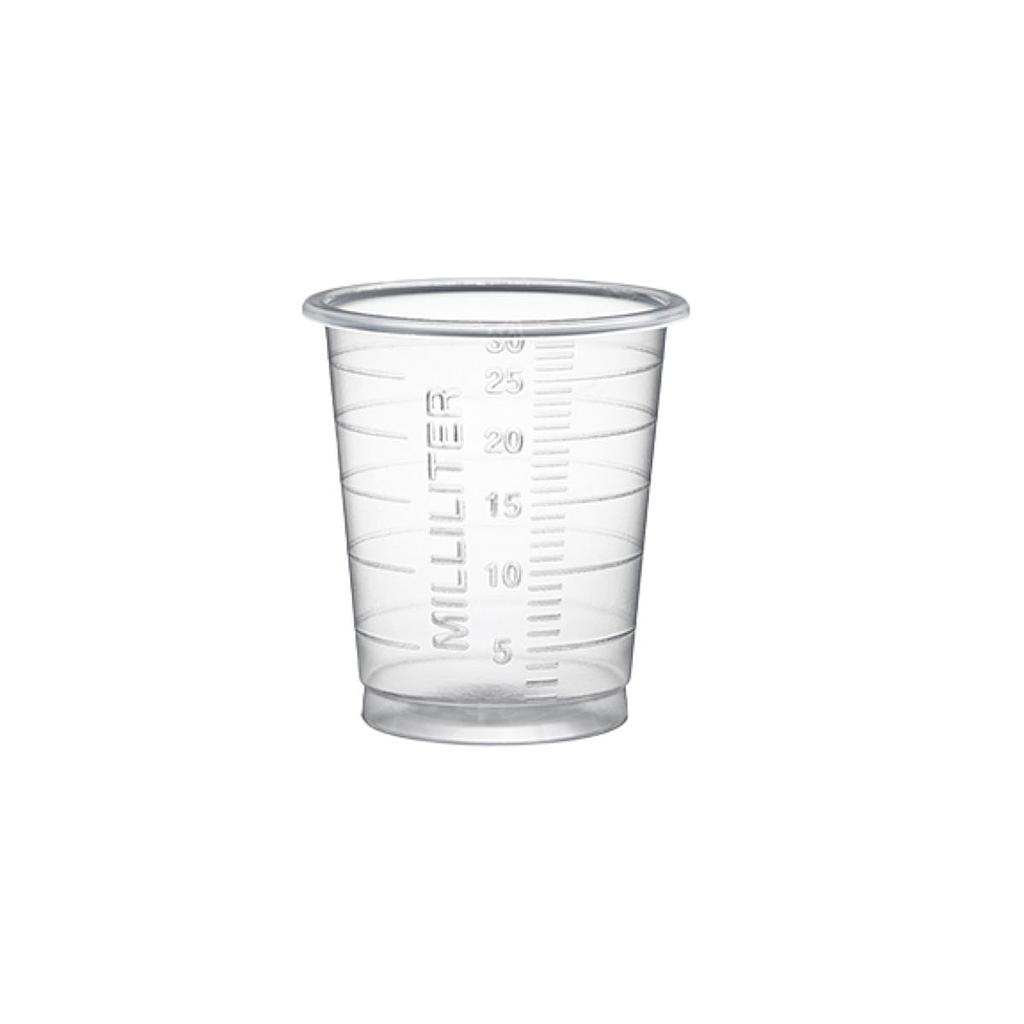 Godet à médicament Eco transparent 30ml (90)