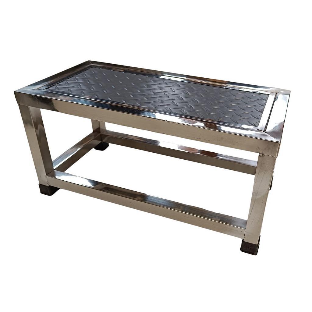 Marchepied en acier inoxydable 1 marche