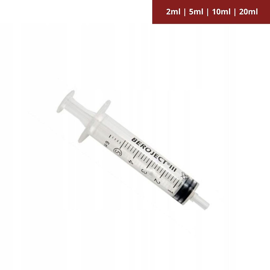 Seringue Beroject III Luer sans aiguille