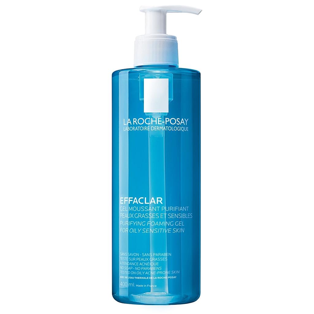 LRP EFFACLAR GEL MOUSSANT PURIFIANT RECHARGE 400ML