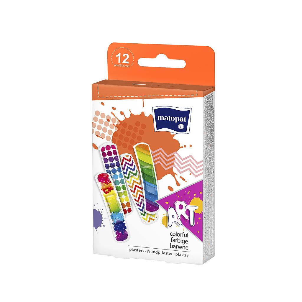 Pansement adhésifs pour enfant Kids Art 12 Matopat