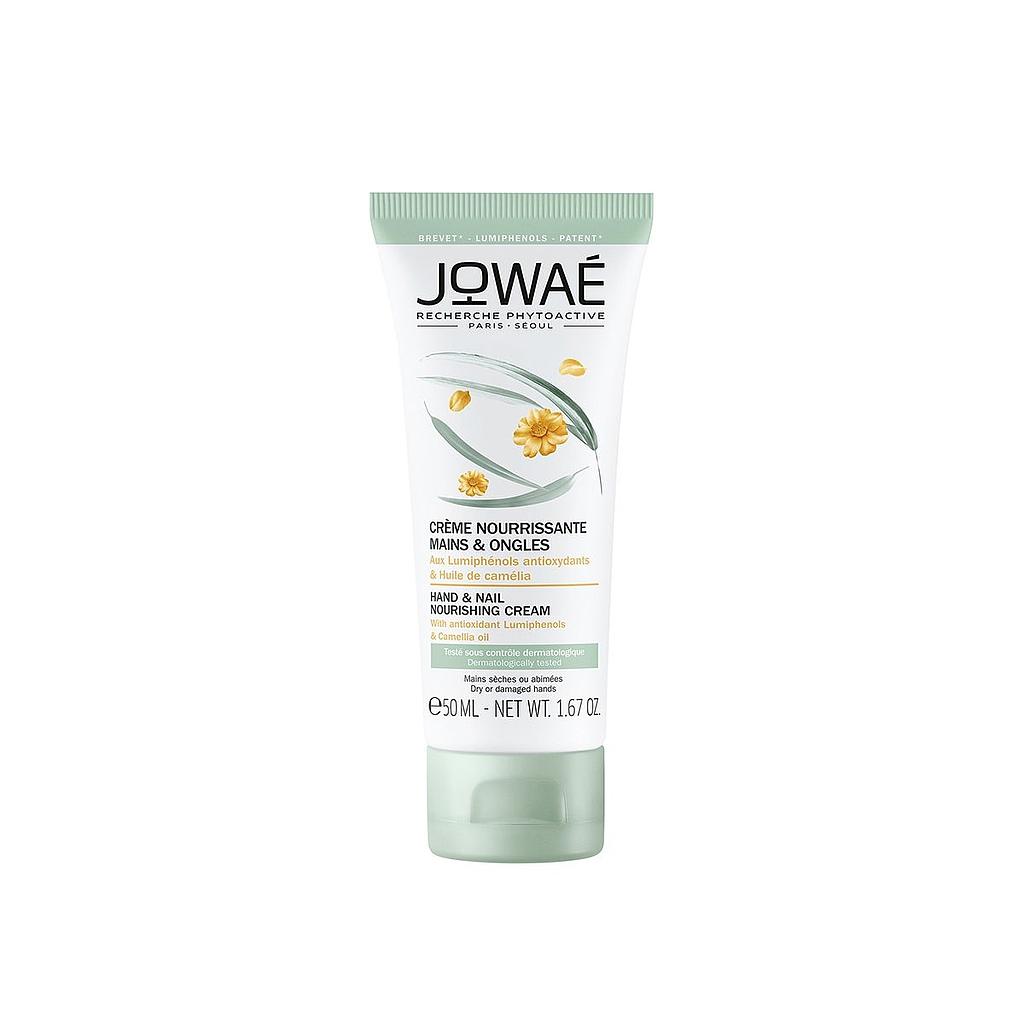 JOWAE Crème nourrissante Mains&Ongles à l'huile de camélia 50ml