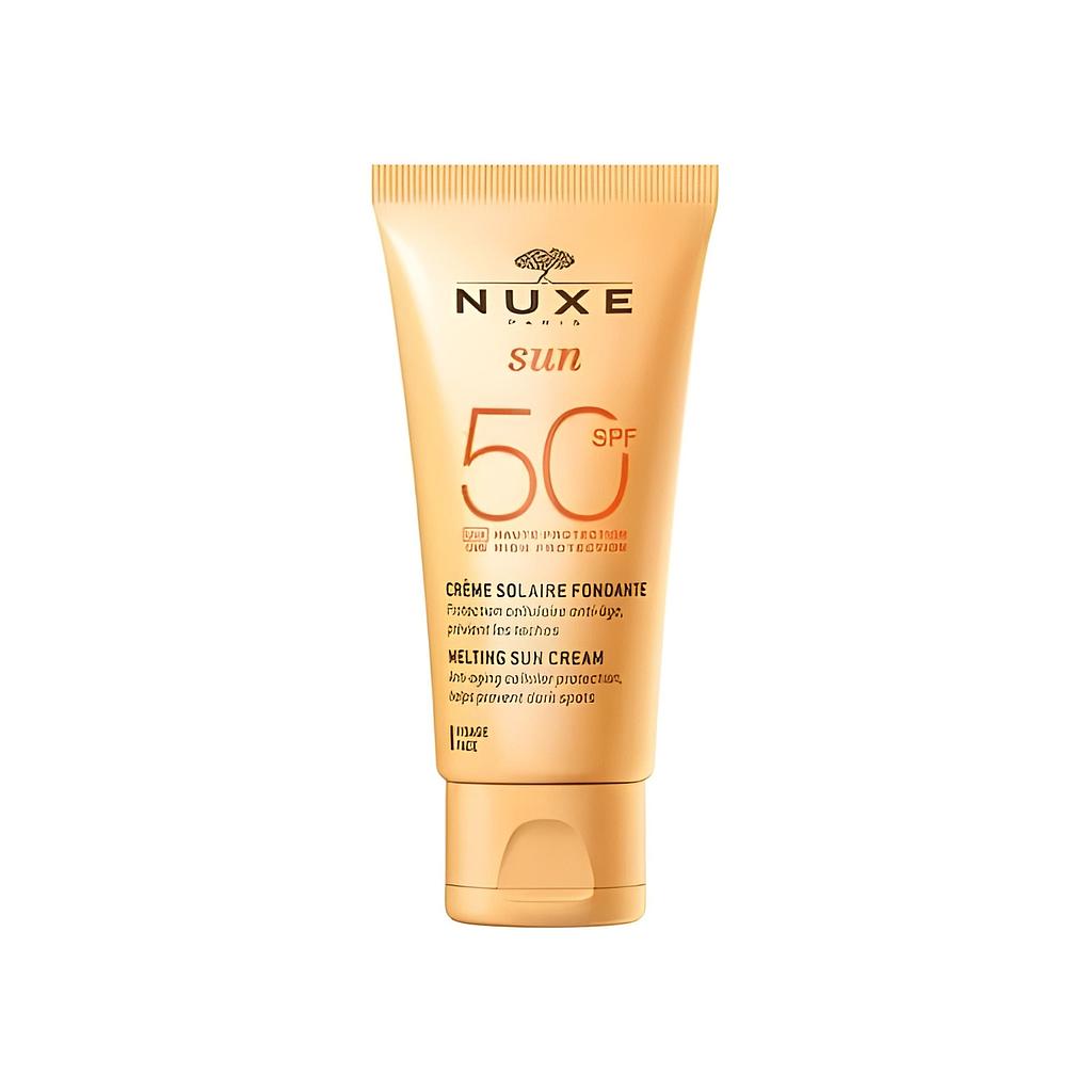 NUXE ZON smeltende gezichtscrème SPF 50 50ML