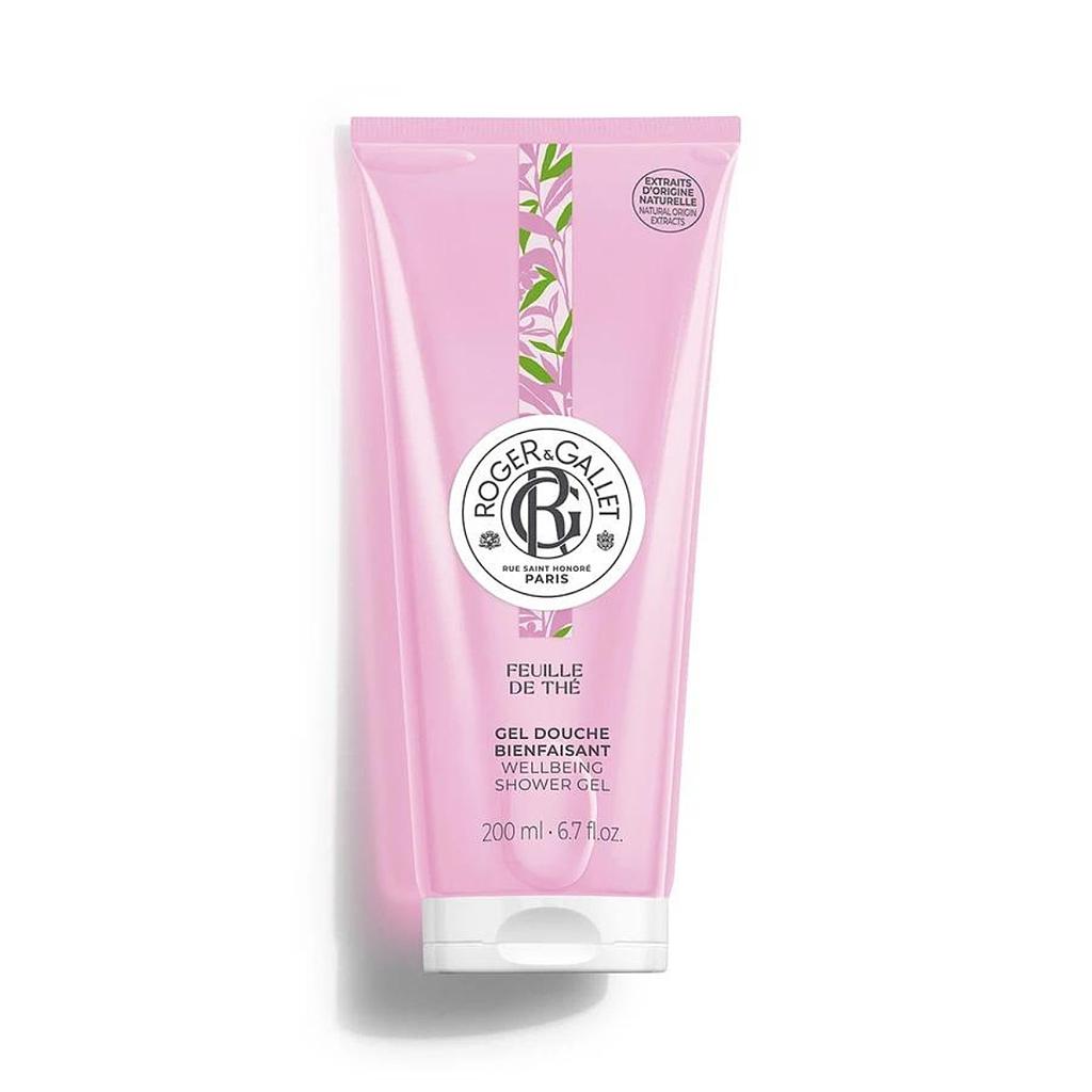 ROGER&GALLET Gel Douche Bienfaisant 200 ml FEUILLE DE THÉ