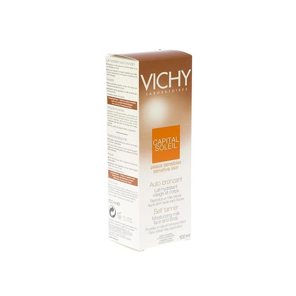VICHY CAP SOL LAIT AUTO BRONZ VISAGE&CORPS 100ML