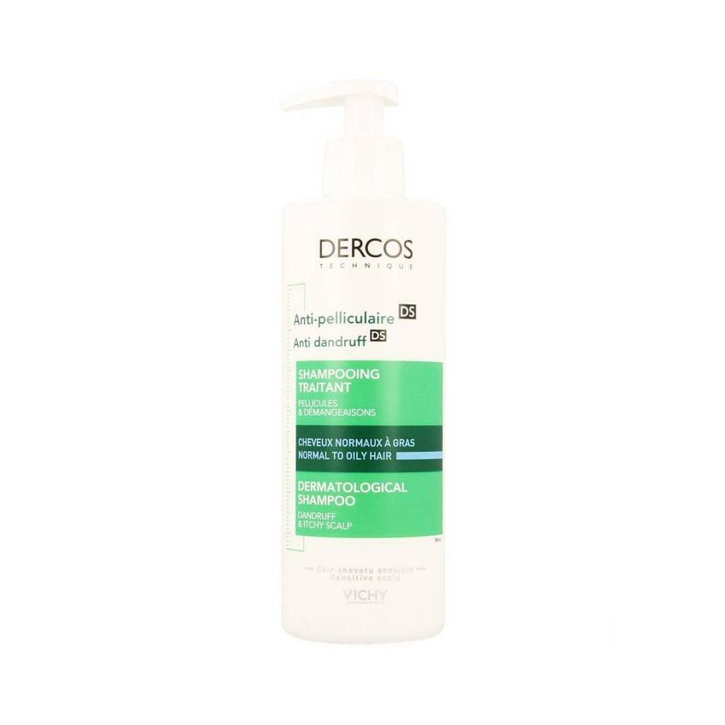 VICHY DERCOS Shampoing cheveux gras et antipelliculaire 390ML