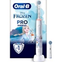 Brosse à dents électrique Oral-B Pro3 Junior 6+ Frozen avec avec 1 recharge brossette