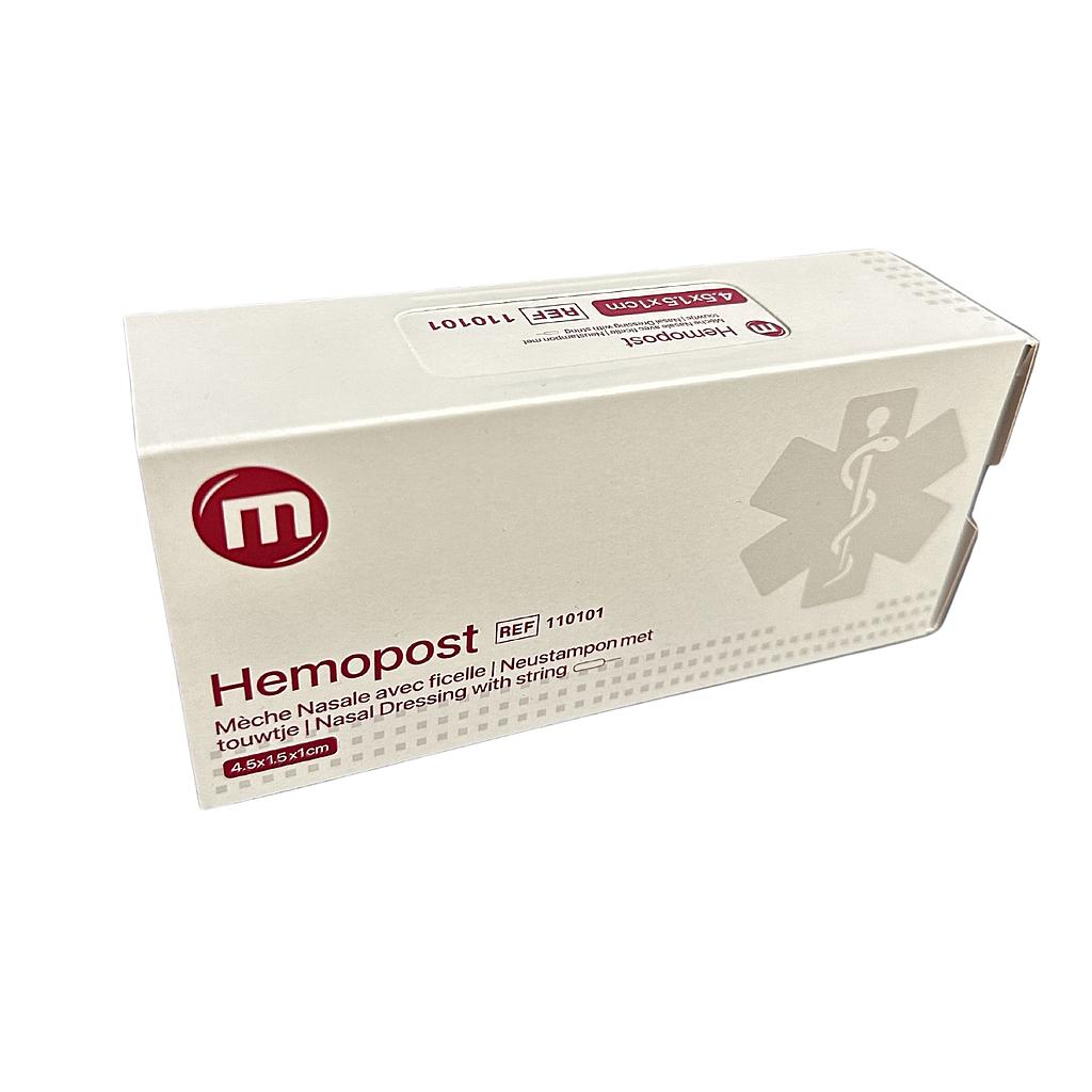 Mèche nasale stérile pour épistaxis Hemopost - 45mm