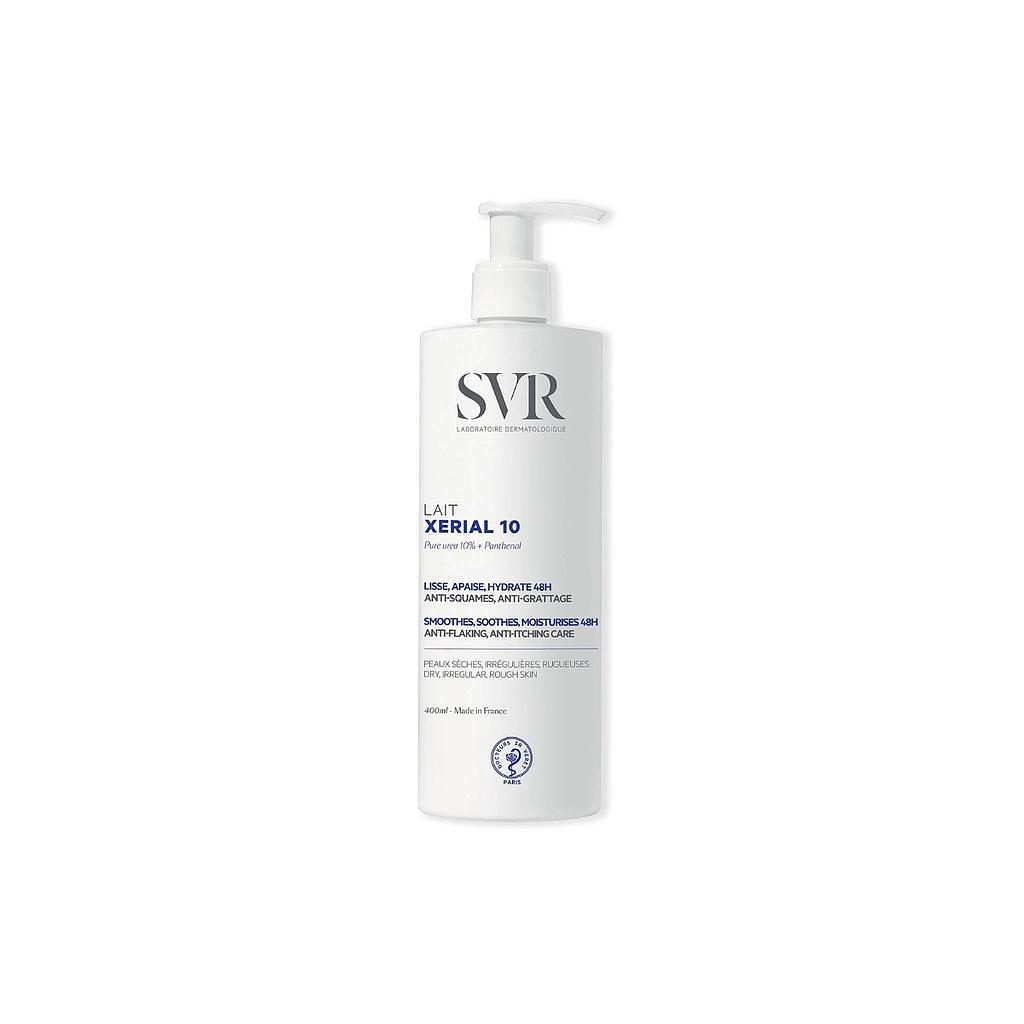 SVR XERIAL 10 LAIT CORPS FL POMPE 400ML NF
