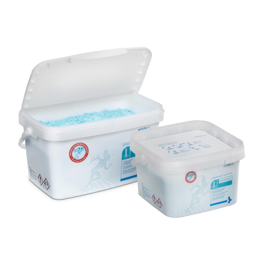 Ontsmettingsmiddel te verdunnen voor instrumenten Gigasept® pearls