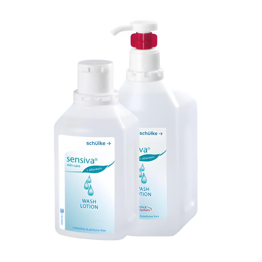 Lotion de lavage Sensiva® Skin care 500ml avec pompe