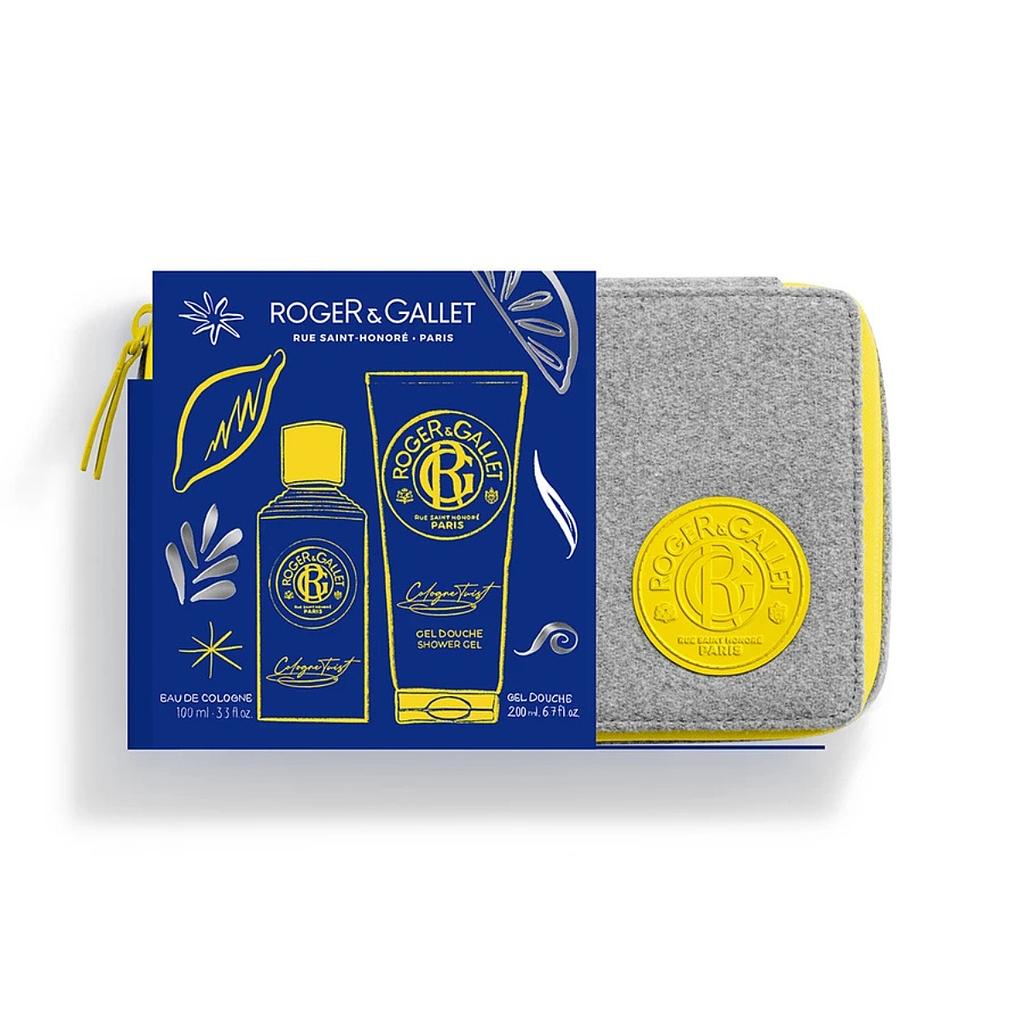 ROGER&GALLET Trousse Cologne Twist + Gel Douche Cologne Twist