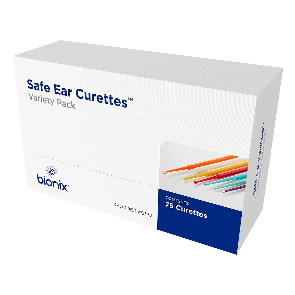 Curettes auriculaires jetables "Safe Ear" Variety Kit (75)