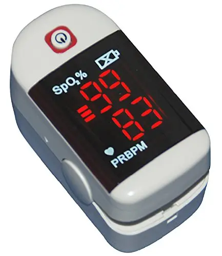 Pulsoxymeeter rood scherm Diagnopost O11