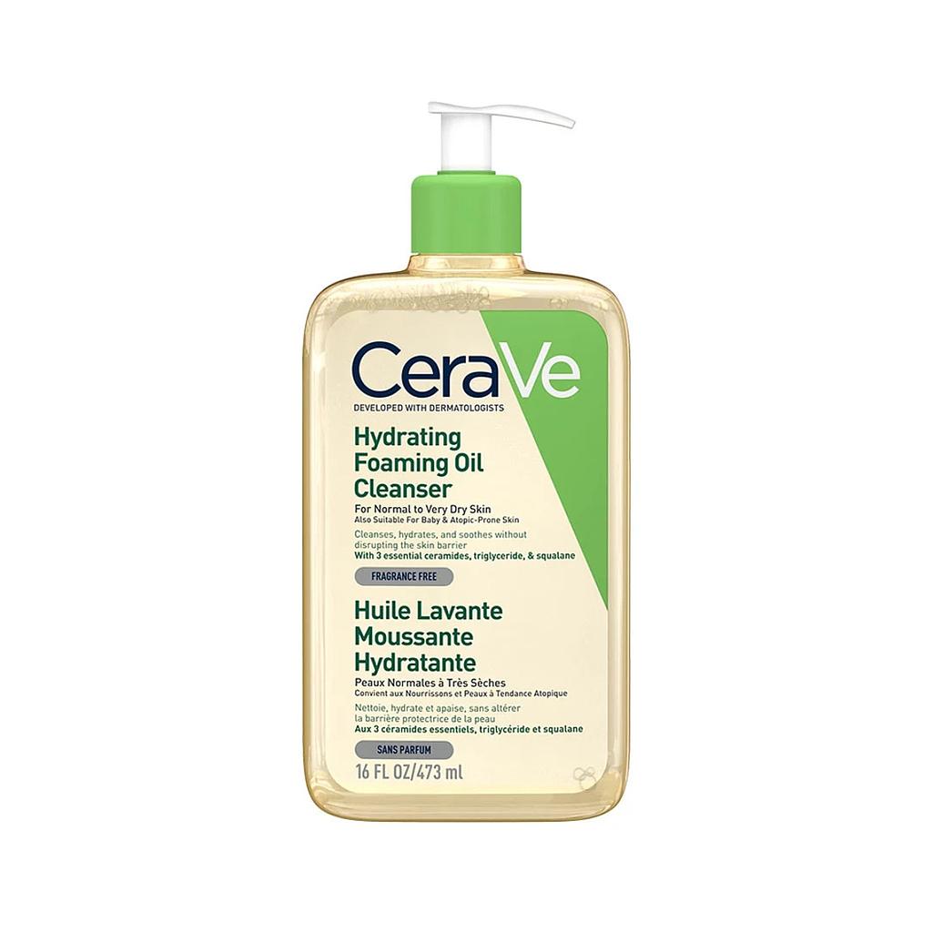 CERAVE HUILE LAVANTE MOUSSANTE HYDRATANTE 236ML