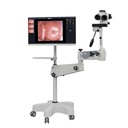 Video-Colposcope ULTRA 4K sur bras articulé avec binoculaires inclinables 0-180°