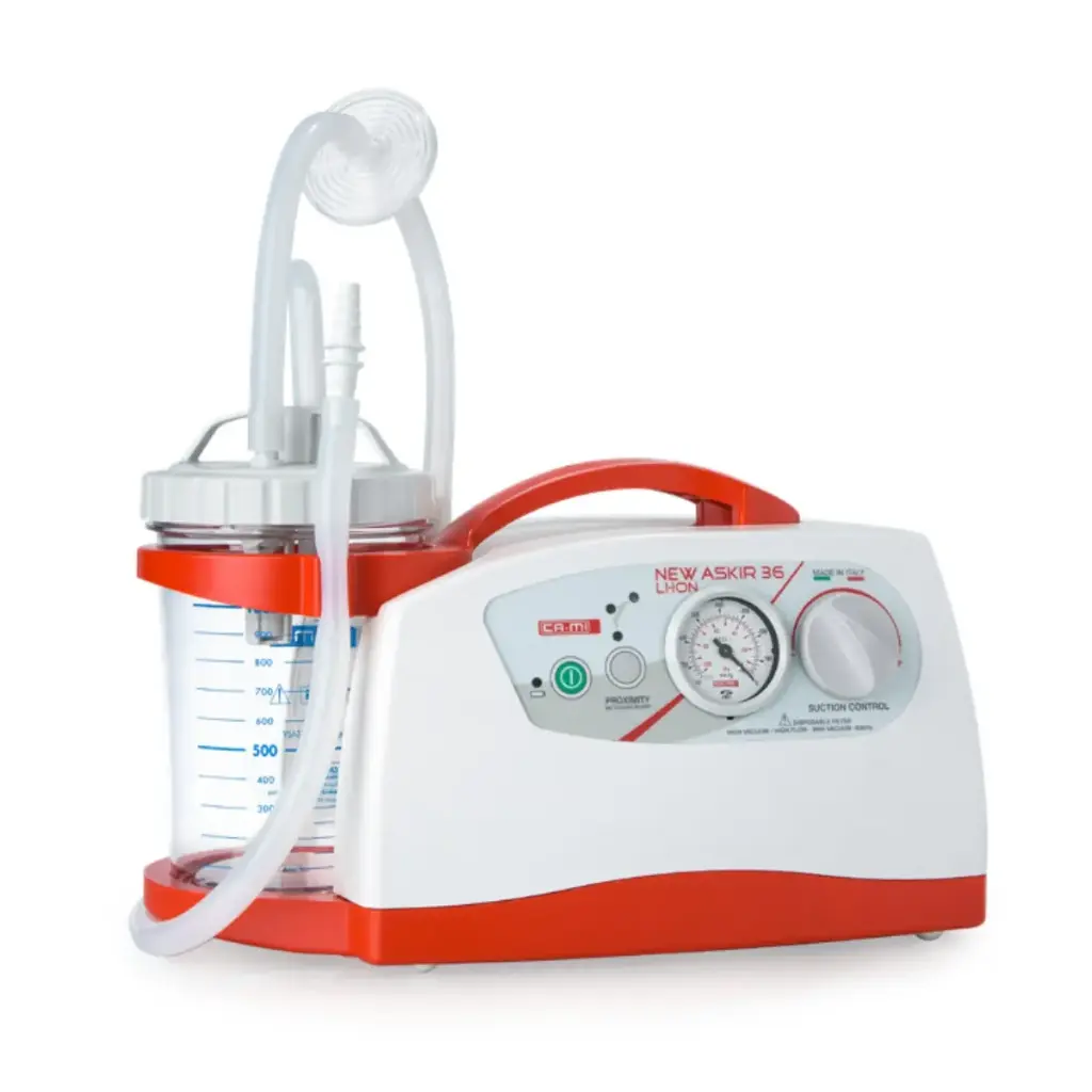 Pompe d'aspiration portable professionnelle New Askir 36 sur batterie Li-Ion