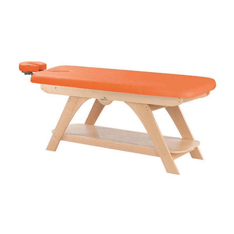 Table de massage en bois naturel Série C32 1 plan Ecopostural