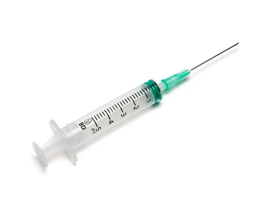 Seringue Emerald avec aiguille 5ml 21Gx40mm (100)