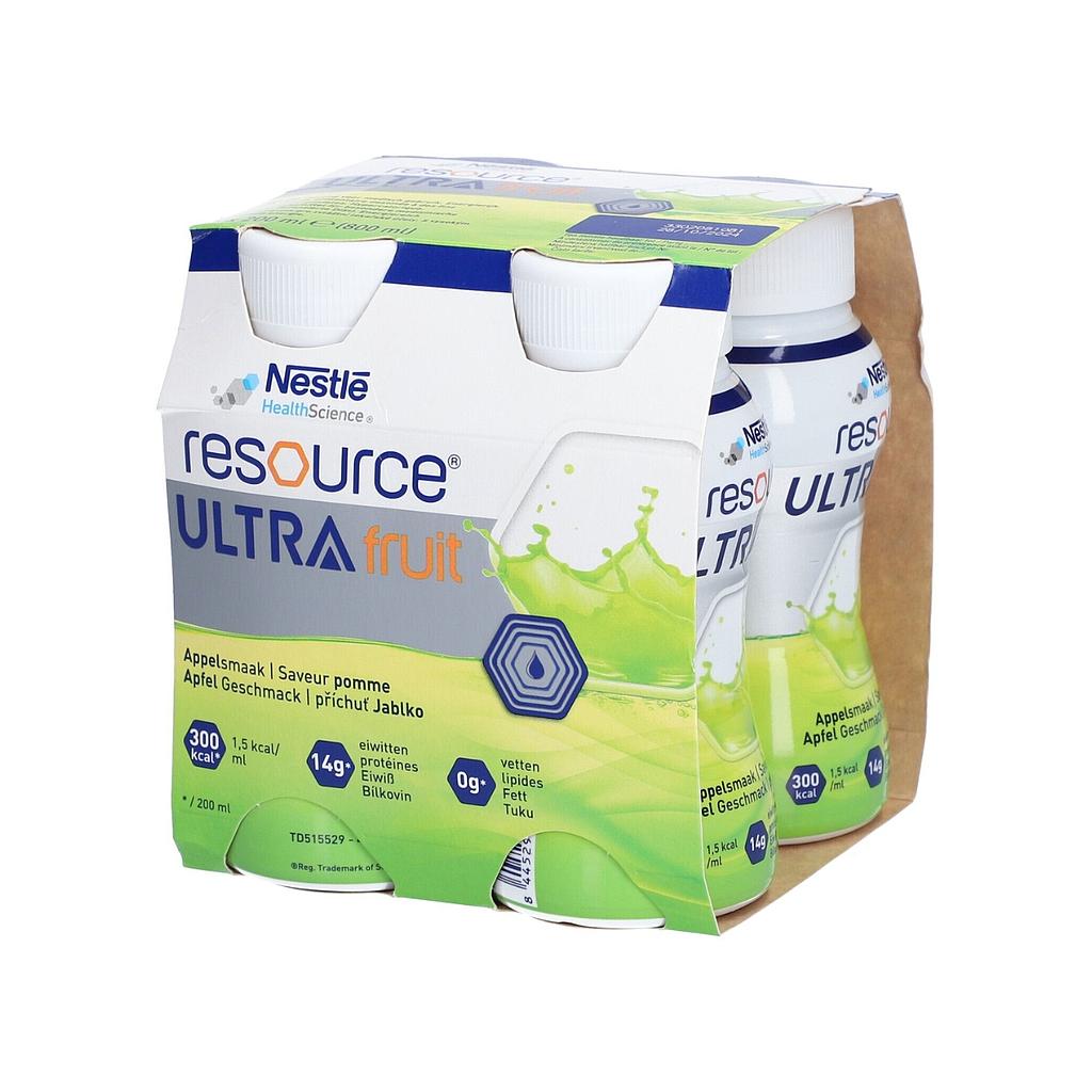 Nestlé Resource Ultra Fruit 4x200ml