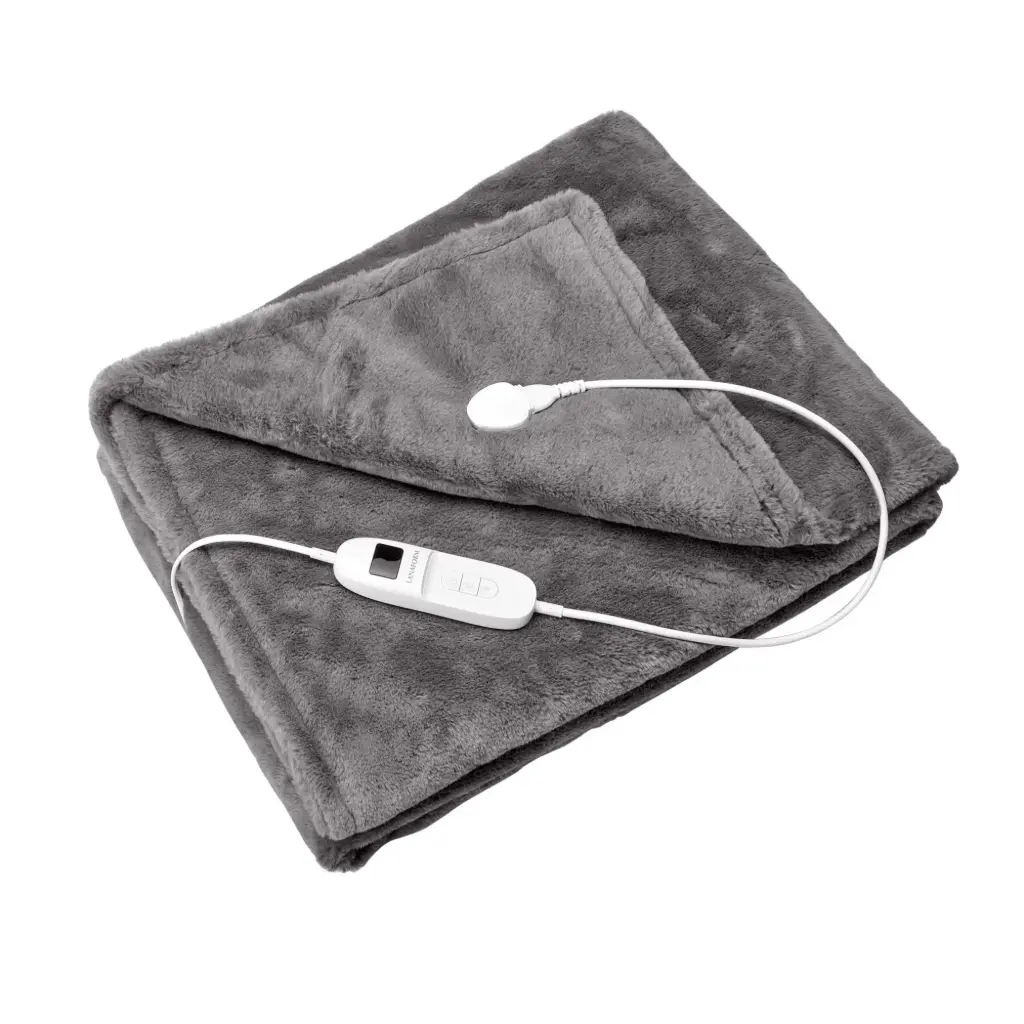 Plaid chauffant électrique 160x120cm Lanaform