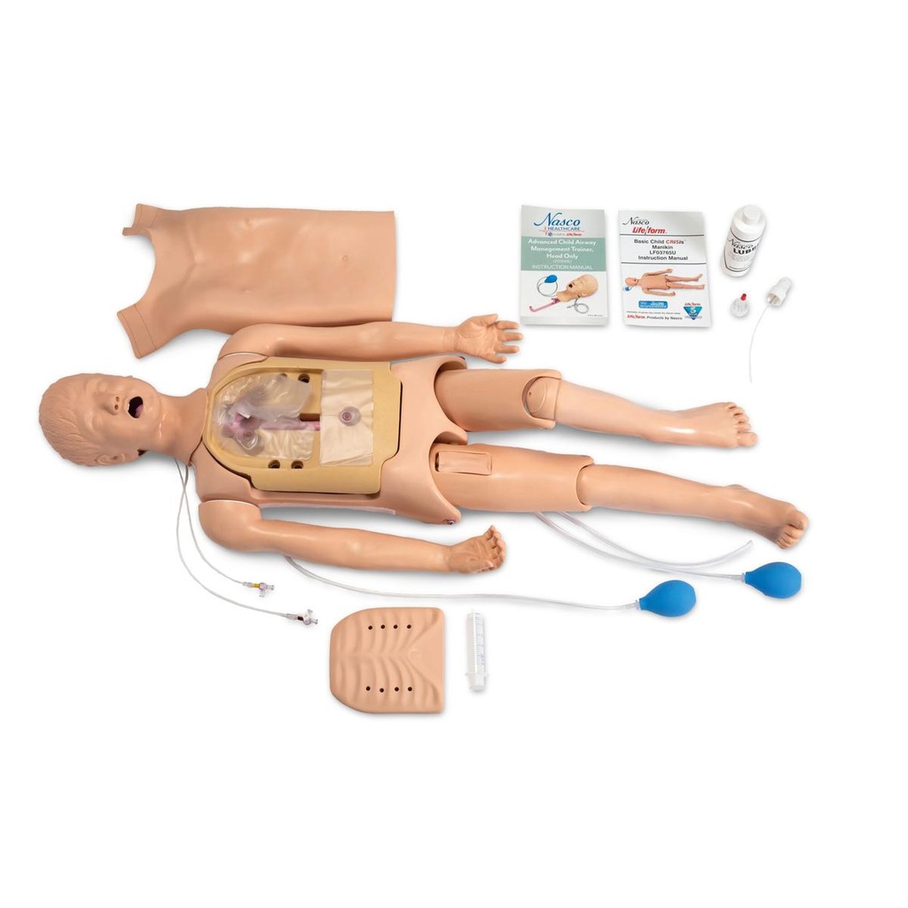 Mannequin de soins pédiatrique de base CRiSis avec gestion avancée des voies aériennes 3B Scientific®