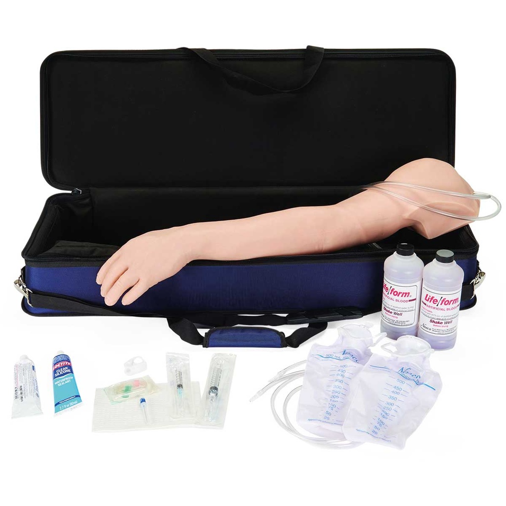 Bras d'injection IV et ponction veineuse multiple - peau claire 3B Scientific®