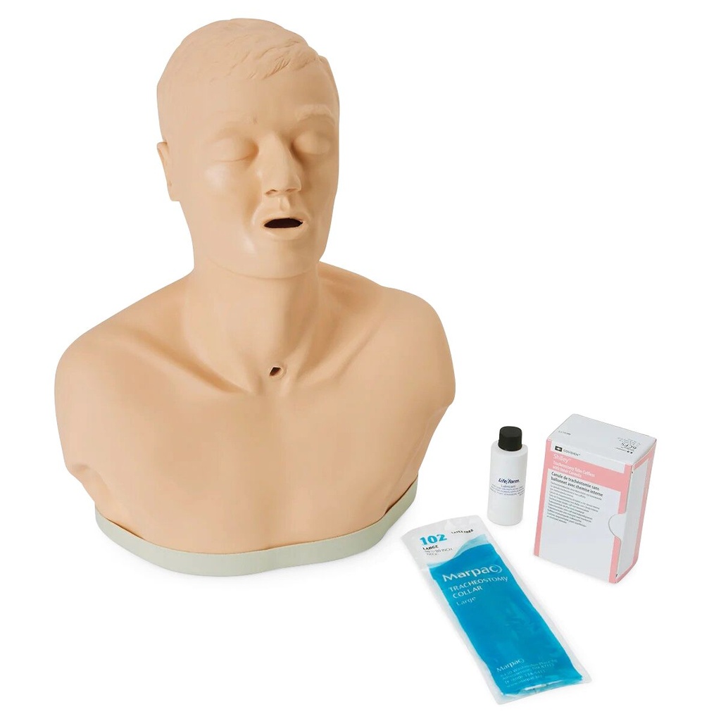 Éducation du patient adulte sur les soins de trachéostomie 3B Scientific®
