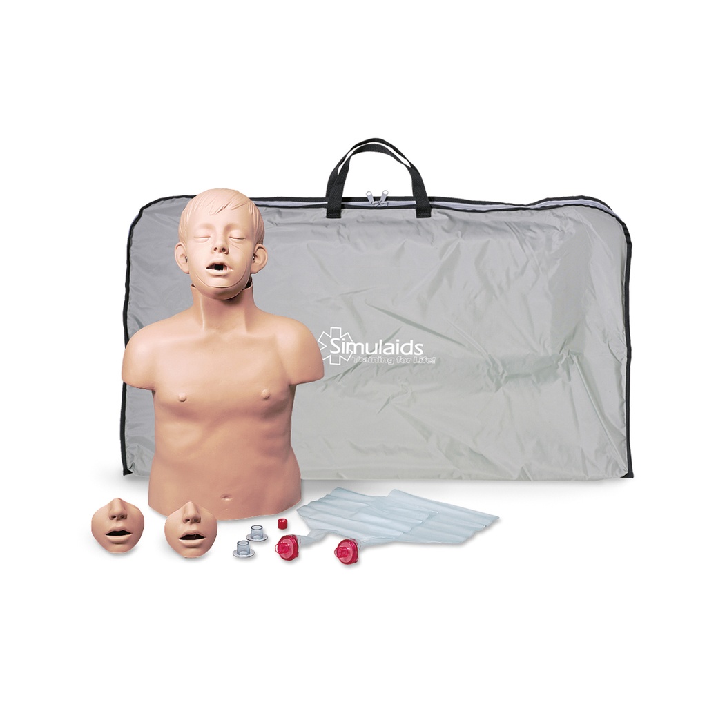 Torse de RCP Brad™ Junior avec électronique 7 ans 3B Scientific®